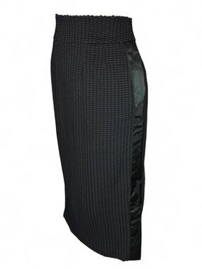 Vintage Katharine Kidd textured black pencil skirt 🖤✨